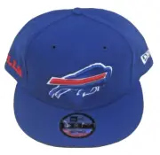 NFL Buffalo Bills Blue Structured Adjustable Snapback Hat By New Era