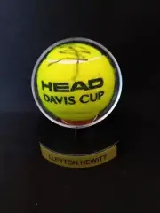 LLEYTON HEWITT Signed HEAD DAVIS CUP Tennis Ball