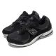 【NEW BALANCE】休閒鞋 2002R 男鞋 女鞋 黑 白 復古 麂皮 經典 穿搭 情侶鞋 NB 紐巴倫(M2002RBK-D)