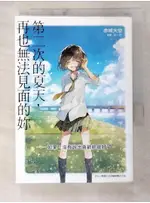 第二次的夏天,再也無法見面的妳_赤城天空【T9／翻譯小說_BGC】書寶二手書