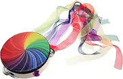 ERINGOGO Classical Style Hand Drum Adult Percussion Instrument Tambourine Ribbons