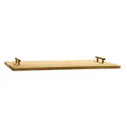Alex Liddy Acacia Rectangular Serving Board with Handles 60 x 40cm - Robins Kitchen