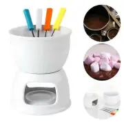 Chocolate Fondue Pot Cheese Fondue Pot for Engagement Anniversary and Events