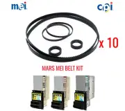 (10) Mars MEI Series 2000 Belt Kit for AE & VN Dollar Bill Validators/Acceptors