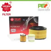 New SAKURA 4WD Filter Kit For MAZDA BT50 XTR FREESTYLE CAB UP 3.2L 2011-2015 (for: Mazda)