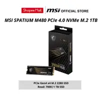 在飛比找蝦皮購物優惠-Sdd 空間 M480 PCIe 4.0 NVMe M.2 