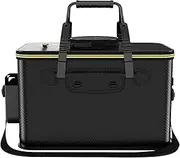 Bucket for Fishing | Portable Bait Storage,Waterproof Live Fish Container, Angling Case for Camping Hiking Outdoor Activities