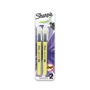 Clear View Highlighter Stick, Yellow, 2/Pack (1950744)
