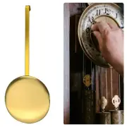 Artisanal Gold Clock Pendulum for Clocks, Enhances Visual Appeal and Value