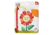 Eric Carle - The Very Hungry Caterpillar Tiny Seed Soft Book, Baby Activity Toy, 13cm H, 6 months+