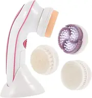 HAKIDZEL Facial Cleansing Brush Exfoliator with Brush Heads for Deep Cleansing Makeup Removal and Skin Exfoliation Face Cleaner for All Skin
