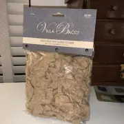 Villa Bacci Decorative Cord Cover Jute TV Computer Hanging Lamp Extension