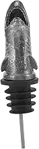 LABRIMP Shark Bottle Pourer Dispenser Wine and Oil Pourer with Lid Drip Spout for Kitchen Bar Cafe Control Liquid Flow Keep Contents Fresh