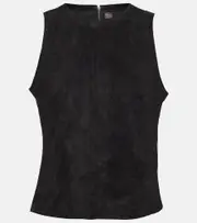 [Stouls] Stouls Pam suede top AU 16 black