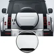 Jade Dragon White ABS Spare Tire Cover Fits for Defender 90 110 130 2020-2025