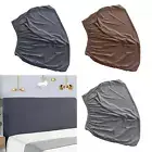 Bed Headboard Cover Stretch Bed Backrest Cover Soft Washable