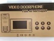 LIBO 7" Video Intercom Wired Home Video Door Entry System, 2-Indoor Monitor