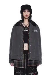 [Dolls Kill x Halloween II] Unstoppable Slasher Trucker Jacket