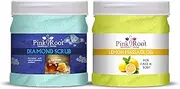 Lemon Massage Gel 500ml with Diamond Scrub 500ml