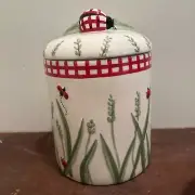 Ladybug canister by Housenware Designed by Libby Wllkle