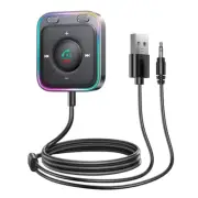 Bluetooth-compatible 5.3 Car Adapter Dual Mics Car Audio Stereo for Auto Vehicle