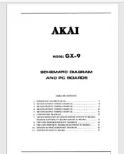 Akai GX-210D Reel to Reel Service manual 61 pages comb bound gloss cover