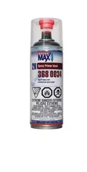 SprayMax Black 2K Epoxy Primer, 3680034, Aerosol