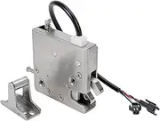 Generic Electronic Rotary Latch, Electric Locks, 12V Waterproof, Electronic Motor Servo Mechanical Auto Locker Door Lock, for Logistics Locker Express Cabinet, Silver, ST-7070