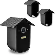 HOLACA Silicone Skins for EufyCam 2C/ 2C Pro Weatherproof Protective Cover(2-Pack, Black)