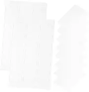 Beavorty 10Sheets Double Sided Nail Art Glue Tabs Invisible Adhesive for Manicure Display Durable and Nail Stickers for Salon Use and DIY Projects