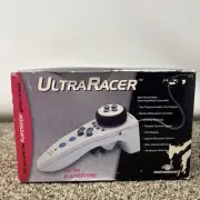 Ultra Racer Steering Controller For Playstation 1 PS1 By Interact W/Box Instruct