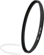 UV Filter, UV Cut Filter, UV Protection Filter, Ultraviolet Filter, Effectively Filters UV Rays and Provides Excellent Lens Protection from Dust, Scratches and Damage, 67 mm