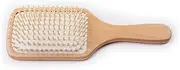 TOVINANNA Natural Wood Hair Massage Comb Brush White Massage Comb for Scalp Spa Tool Gasbag Design Size 25x8cm