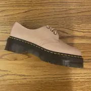 Dr. Martens 1461 Quad Women’s Oxford Platform Shoes Vintage Taupe Size 11 NEW