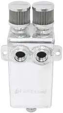 Aeroflow 1L Breather Dual -10Orb Dual -10An Breathers Tank Catch Can - AF77-2020