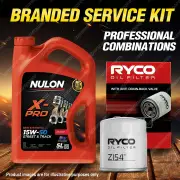Ryco Oil Filter 5L XPR15W50 Engine Oil Kit for Holden Astra SB Combo Vectra
