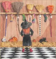 Handpainted Needlepoint Sandra Gilmore Decisions Decisions 15x15