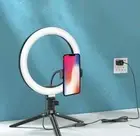 LED Selfie Ring Light with Cell Phone Stand Holder for Live Stream and Makeup