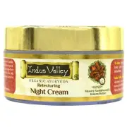 INDUS VALLEY Organic Night Cream with Mysore Sandalwood & Kokum Butter (50ml)