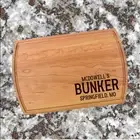 Personalized Bunker Cutting Board | Welcome To Our Bunker Charcuterie Board |