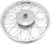 AEspares 40 SPOKES REAR WHEEL RIM WM2 19" x 2.72" Compatible With ROYAL ENFIELD CLASSIC C5 350 500CC