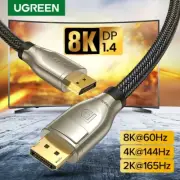 UGREEN DisplayPort Cable 8K DP 1.4 2K165Hz 32.4Gbps For PC Monitor Projector -5M