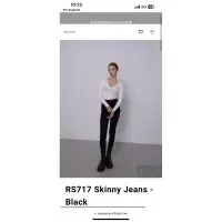 在飛比找蝦皮購物優惠-Renesans RS717 Skinny Jeans - 