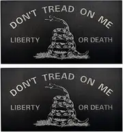 [YOYUMI] Snake Military Tactical Infrared Reflective Patch Night Identification Patch Color Dont Tread ON ME-D00016-2 Black and White