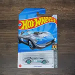 HOT WHEELS GLORY CHASER HW DREAM GARAGE 32 銀條藍色固特異微型壓鑄賽車