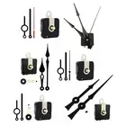 Acrylic Silent Clock Movement Kit with Metal Hands for Home Decoration