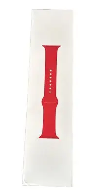 Genuine & Original Apple Watch Sport Strap 42mm & 44mm & 45mm Red!