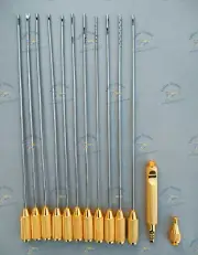 Liposuction Belly Fat Thread Fitting Cannula Set Of 11 Cosmetic Plastic Surgery