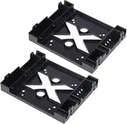 KOMBIUDA 2.5/3.5in HDD SSD Front Bay Adapter 3. .25in Mounting Kit for Computer Accessories