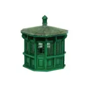 Bachmann 44-0535G OO Gauge Entrance Ticket Kiosk Green BOXED NEW